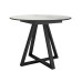 Стол DikLine SKZ100 d1000 Керамика Belgium Grey Polished/подстолье черное/опоры черные (2 уп.), Стол DikLine SKZ100 d1000 Керамика Belgium Grey Polished/подстолье черное/опоры черные (2 уп.),