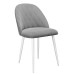 Стул DikLine 302 B22 GREY /ножки белые Стул DikLine 302 B22 GREY /ножки белые