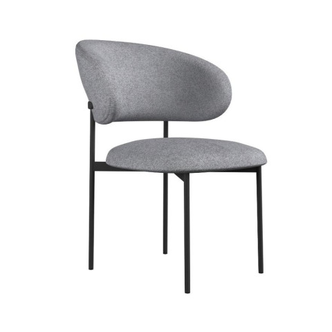 Стул DikLine 201 NS10 GREY, ножки черные