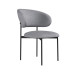 Стул DikLine 201 NS10 GREY, ножки черные