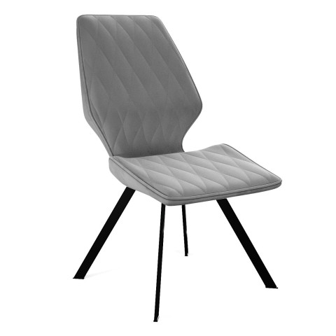 Стул DikLine 242M B22 GREY/ ножки черные Стул DikLine 242M B22 GREY/ ножки черные