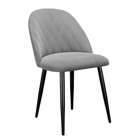 Стул DikLine 302 B22 GREY /ножки черные Стул DikLine 302 B22 GREY /ножки черные