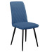 Стул DikLine 205 B8 BLUE /ножки черные Стул DikLine 205 B8 BLUE /ножки черные