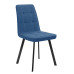 Стул DikLine 207 B8 BLUE  /ножки черные