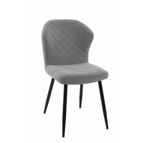 Стул DikLine 239М B22 GREY, ножки черные Стул DikLine 239М B22 GREY, ножки черные