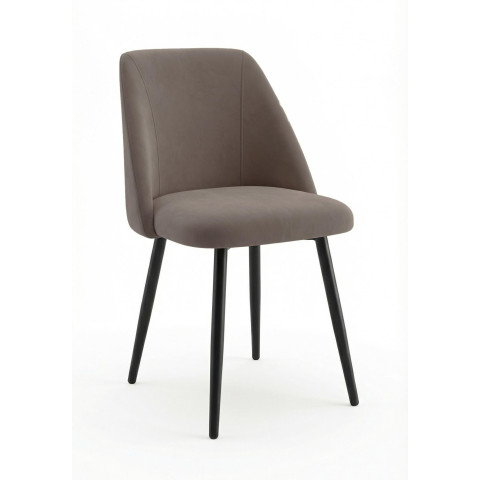 Стул DikLine 335 B5 LATTE, ножки черные