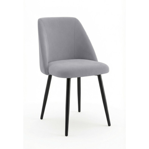 Стул DikLine 335 B22 GREY, ножки черные Стул DikLine 335 B22 GREY, ножки черные