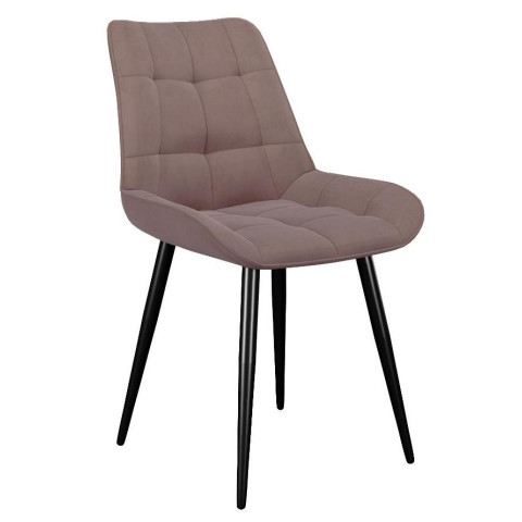 Стул DikLine 206М B5 LATTE, ножки черные Стул DikLine 206М B5 LATTE, ножки черные
