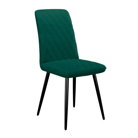 Стул DikLine 205 B10 GREEN/ножки черные