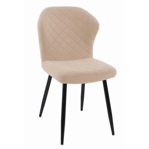 Стул DikLine 239М B03 BEIGE, ножки черные Стул DikLine 239М B03 BEIGE, ножки черные