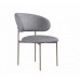 Стул DikLine 201 NS10 GREY, ножки капучино Стул DikLine 201 NS10 GREY, ножки капучино