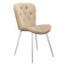 Стул DikLine 303 B03 BEIGE, ножки белые Стул DikLine 303 B03 BEIGE, ножки белые