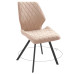 Стул DikLine 243PRO поворотный B03 BEIGE, ножки черные Стул DikLine 243PRO поворотный B03 BEIGE, ножки черные