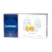 LUMINARC Q4111 Набор банок для продуктов ЛАВ ПАСТА 3шт (0.5л, 0.75л, 1л) стекло