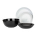 LUMINARC P4358 Столовый набор ДИВАЛИ БЛЭК&ГРАНИТ 19 предметов стекло LUMINARC P4358 Столовый набор ДИВАЛИ БЛЭК&ГРАНИТ 19 предметов стекло