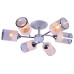 Escada 684/6P E27*60W White/Chrome