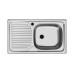 Мойка Ukinox Classic 760.435 матовая, левая Мойка Ukinox Classic 760.435 матовая, левая